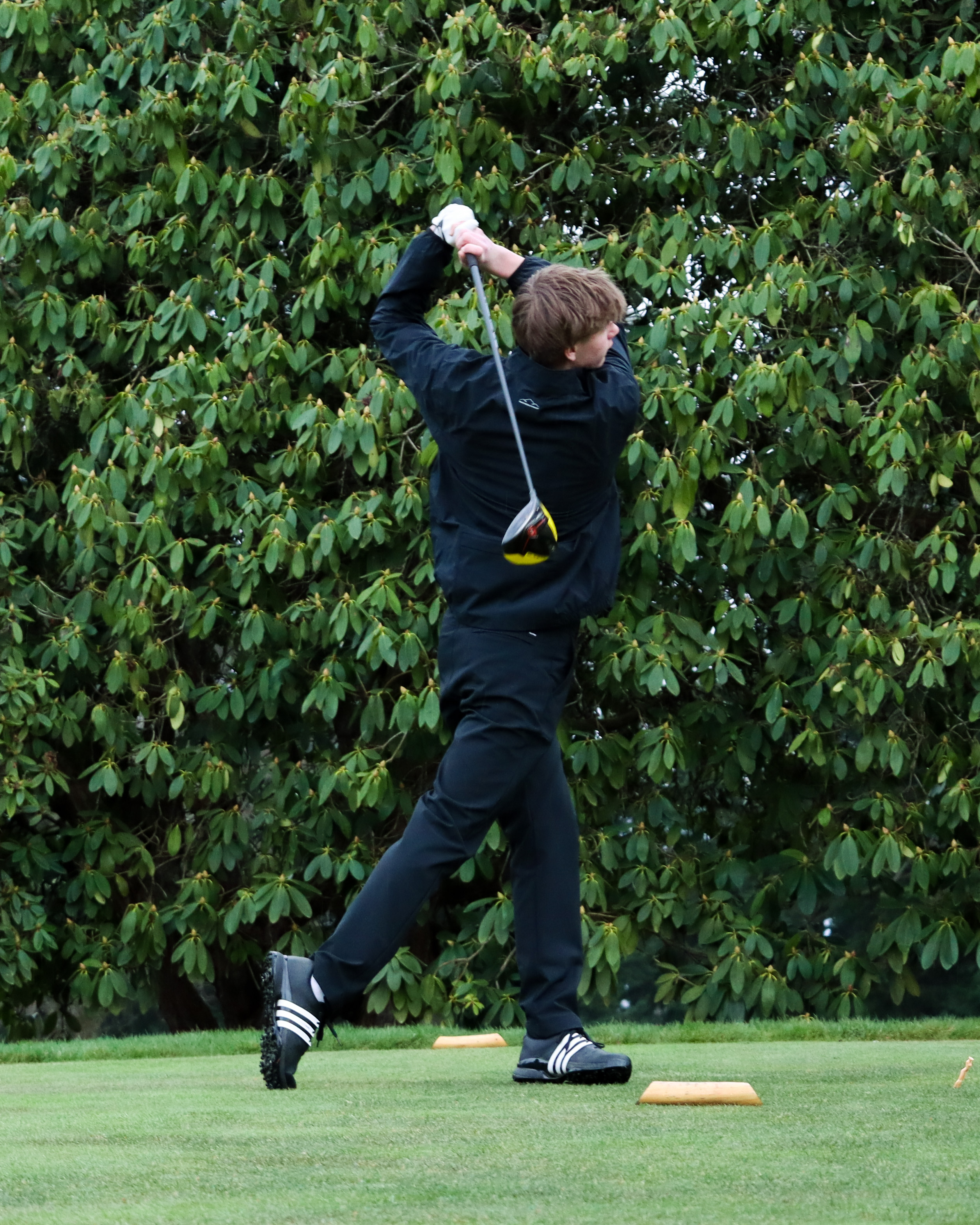 Coach Widmann echoed this mindset, encouraging players to focus on the present moment rather than past mistakes. “Golf is a series of good and bad. Very rarely do we get a golf game for anyone where everything is all good. So you just have to look forward,” she explained.Preparation for a game is also key, whether that's studying a course beforehand, or having a set Pre-Shot routine. “I usually do a hole-by-hole analysis for them so they can look at that before they start the hole and say, ‘Oh, okay, so coach says trouble on the right, so make sure if you’re going to miss, your miss is going to be left,” Widmann said. This kind of preparation helps give the girls the confidence they need to make smart decisions on the course. Coaches and players all have goals alike for this season. “My goals for the golf team are for them to improve from the beginning of the season to the end of the season,” Widmann said. 